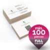 Premium Uncoated Business Cards