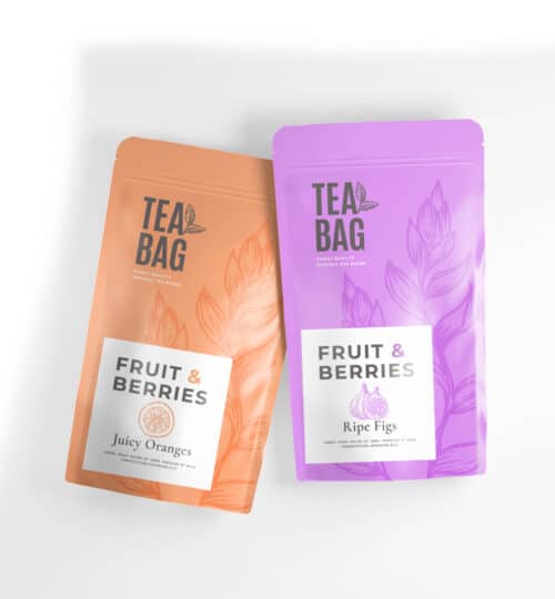 high quality standup pouch for tea packaging