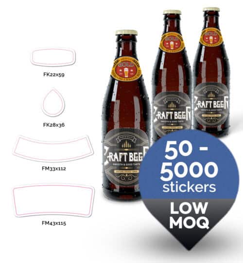 Custom Stickers_Bottle Neck Labels