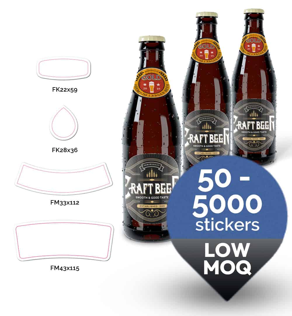 Custom Stickers_Bottle Neck Labels